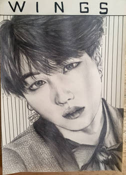 Suga fanart WINGS