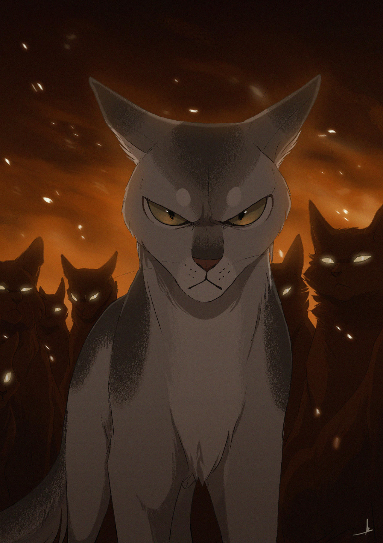 Hero or Villain by Nightrizer  Warrior cats art, Warrior cats, Warrior cat