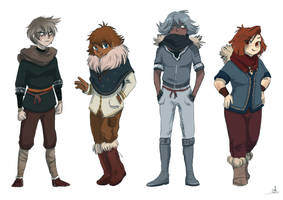 Human Warrior cats OCS