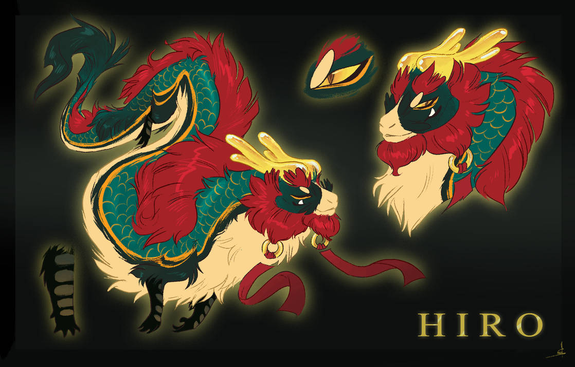 Hiro - Ref sheet commission by OwlCoat on DeviantArt