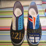 Doctor Who and Sherlock Shoes