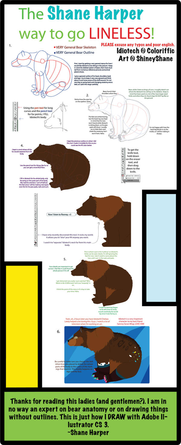 Shane's Lineless Tutorial