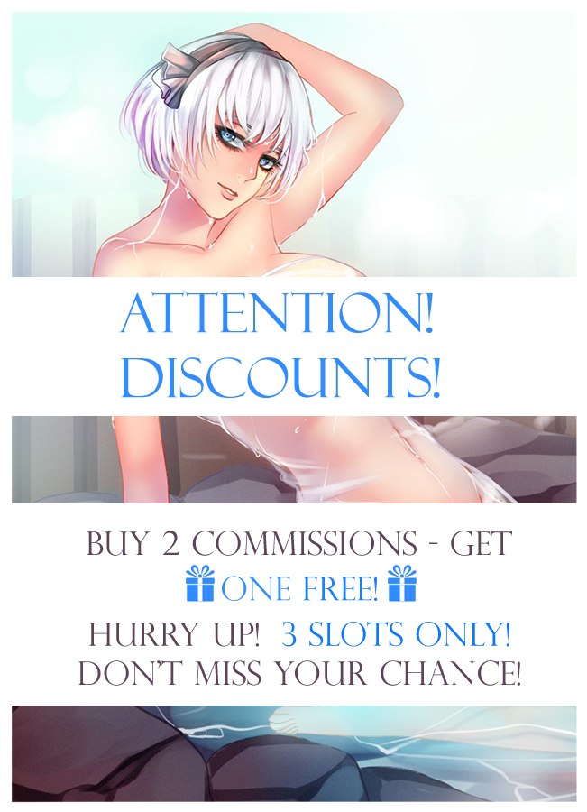 Attention! Discounts! New