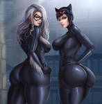 Black Cat vs Catwoman