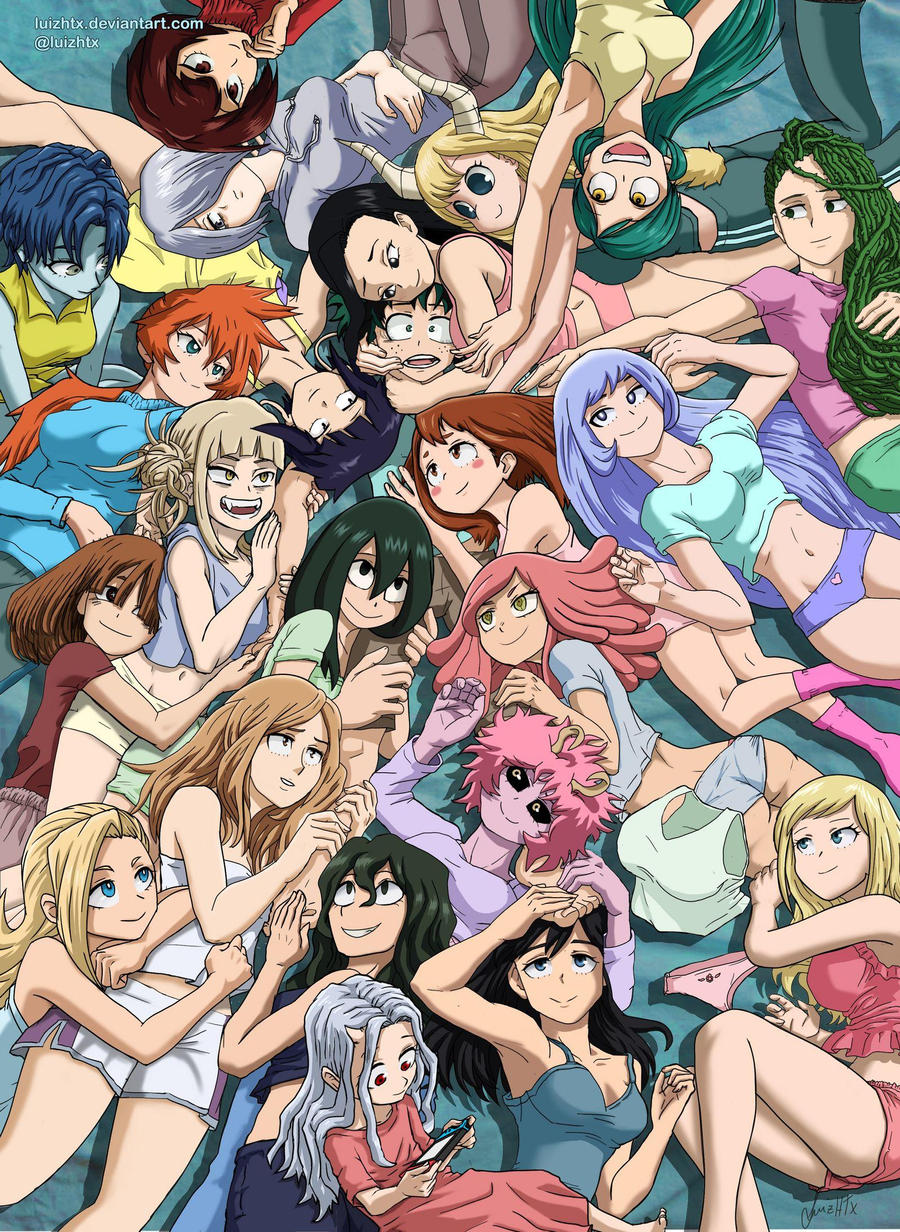 Boku No Hero / My Hero Academia Tickling RP by felipecast on DeviantArt