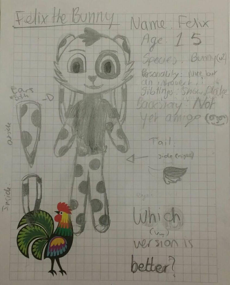 Felix the Bunny | version 2 by StarFan11 on DeviantArt