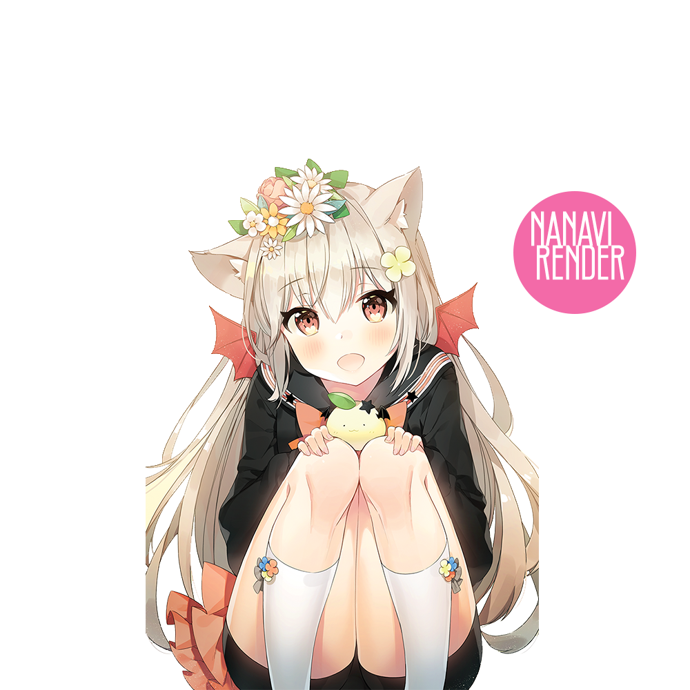 Cute Anime Girl Render by Nanavichan on DeviantArt