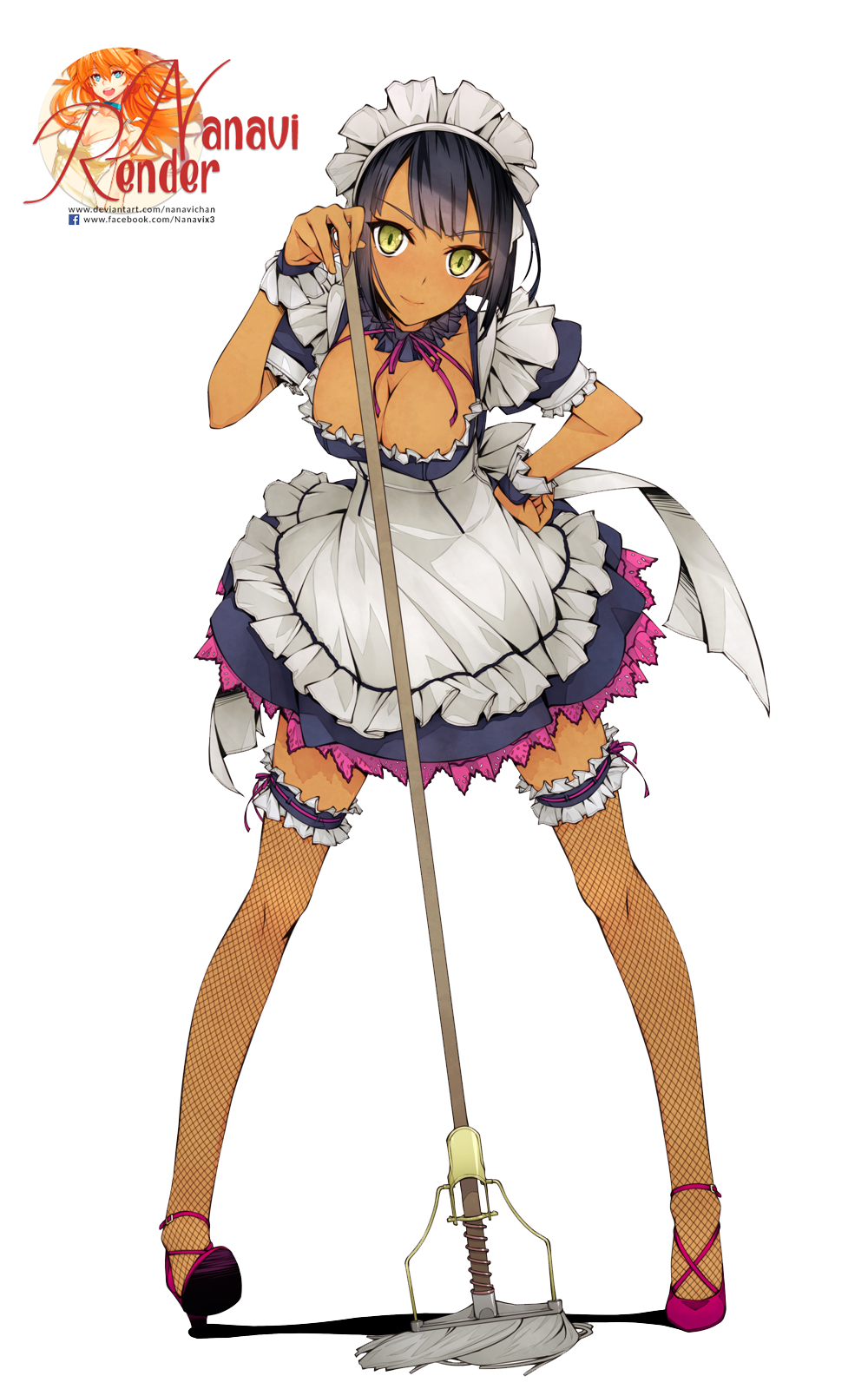 Anime Girl Render by Nanavichan on DeviantArt