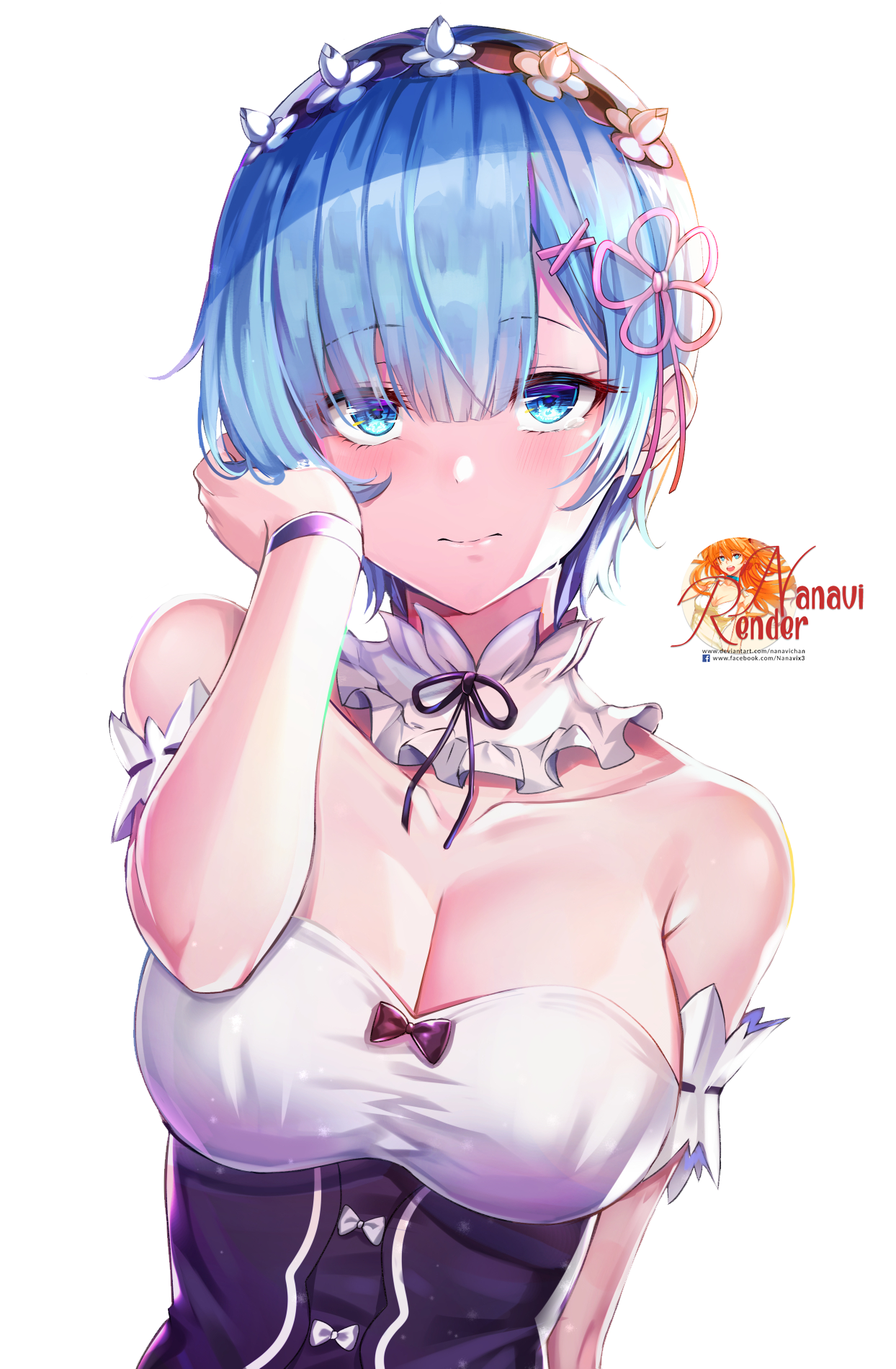 Rem - Re:Zero by hectormrg97 on DeviantArt