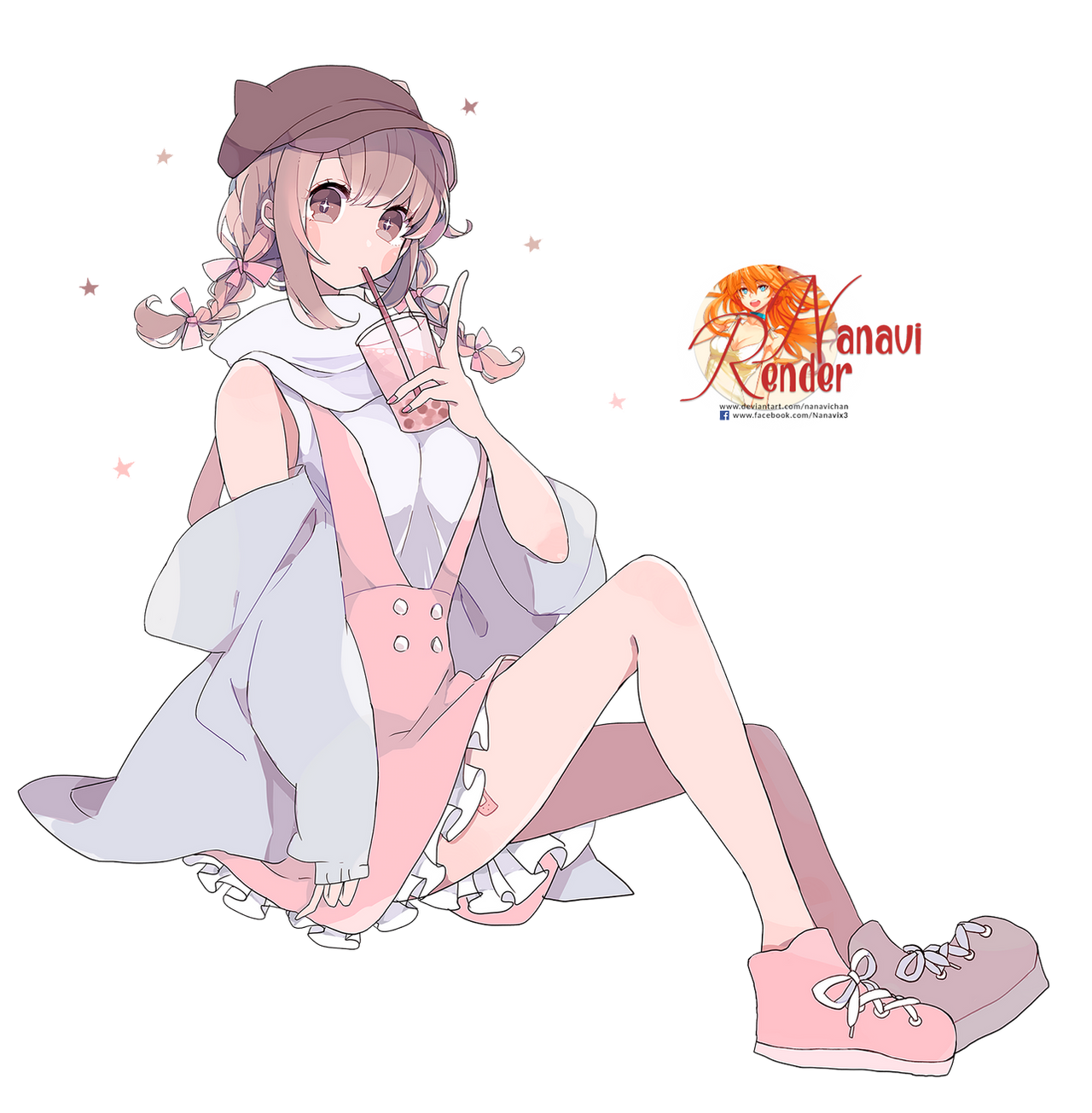 Anime Girl Render by Nanavichan on DeviantArt
