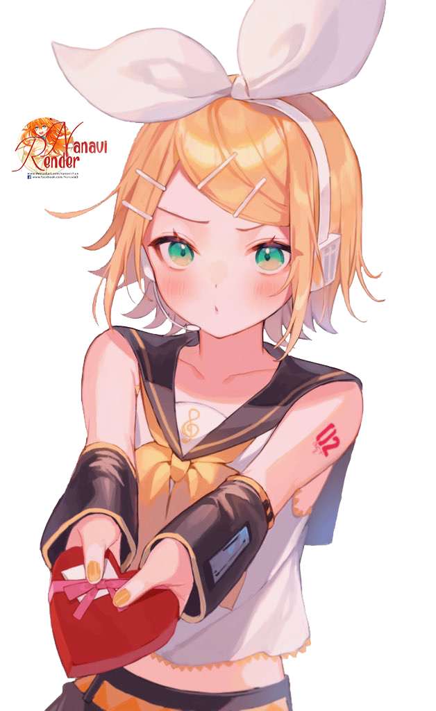 Kagamine Rin Render by Nanavichan on DeviantArt