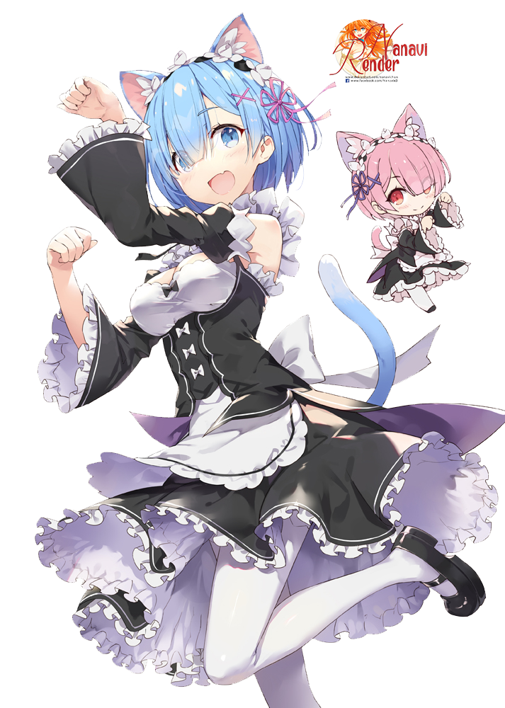 Rem Re:Zero Render by Nanavichan on DeviantArt