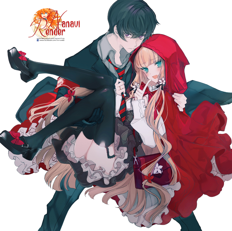 Anime Couple Render by Nanavichan on DeviantArt