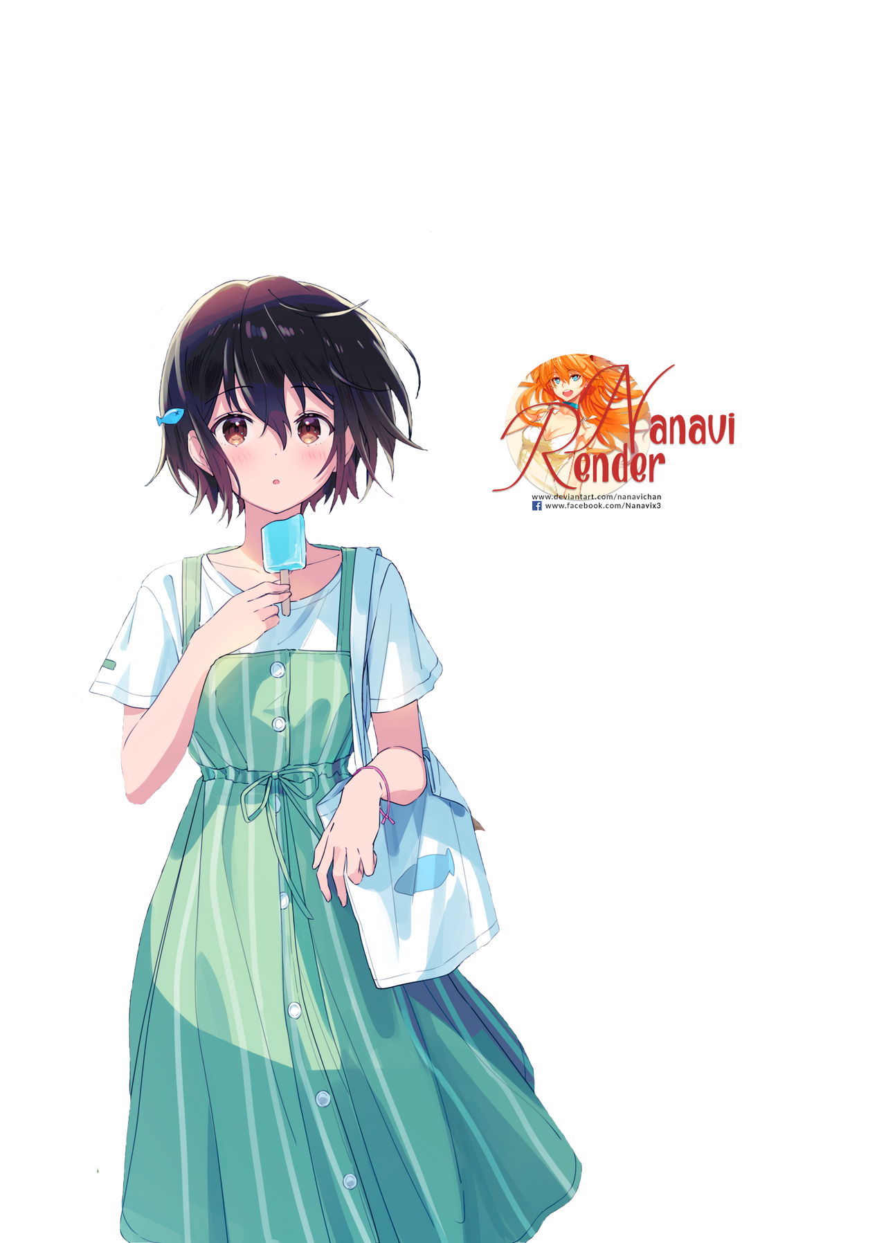 Anime Girl Render by Nanavichan on DeviantArt