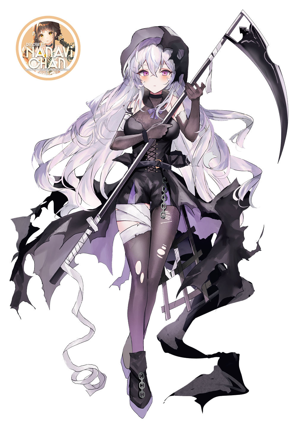 Grim Reaper Anime Girl by Nanavichan on DeviantArt