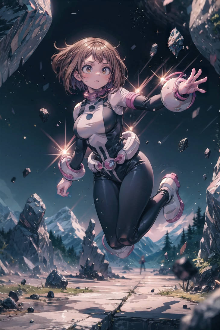 Ochako Uraraka - Hero Costume by Nanavichan on DeviantArt