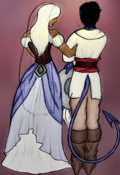 A Pirate Wedding coloured.