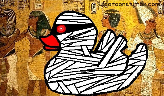 Mumin Duck 'mummy duck' by ufcartoons on DeviantArt