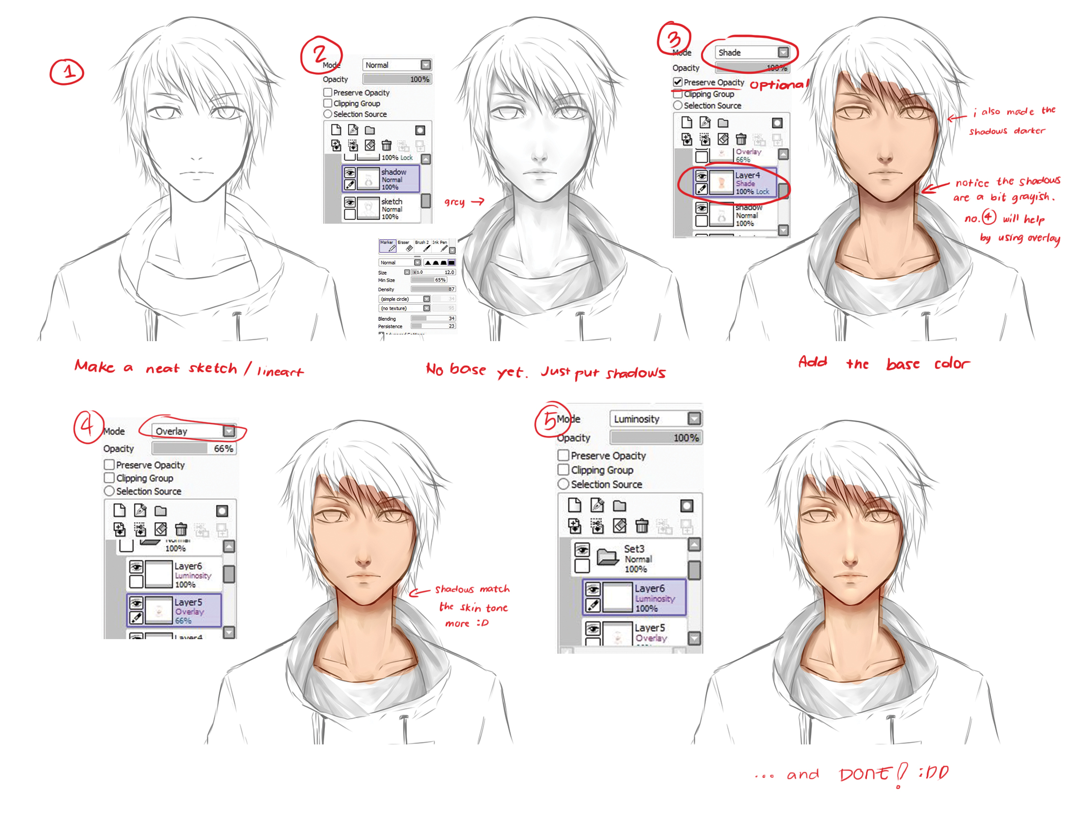 Skin coloring Tutorial