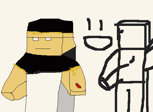 The Mr. Blocky Face... by flameingdragon15 on DeviantArt