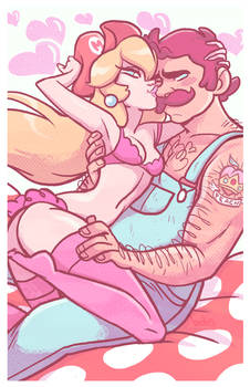 Peach + Mario