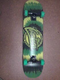 my new creature skateboard