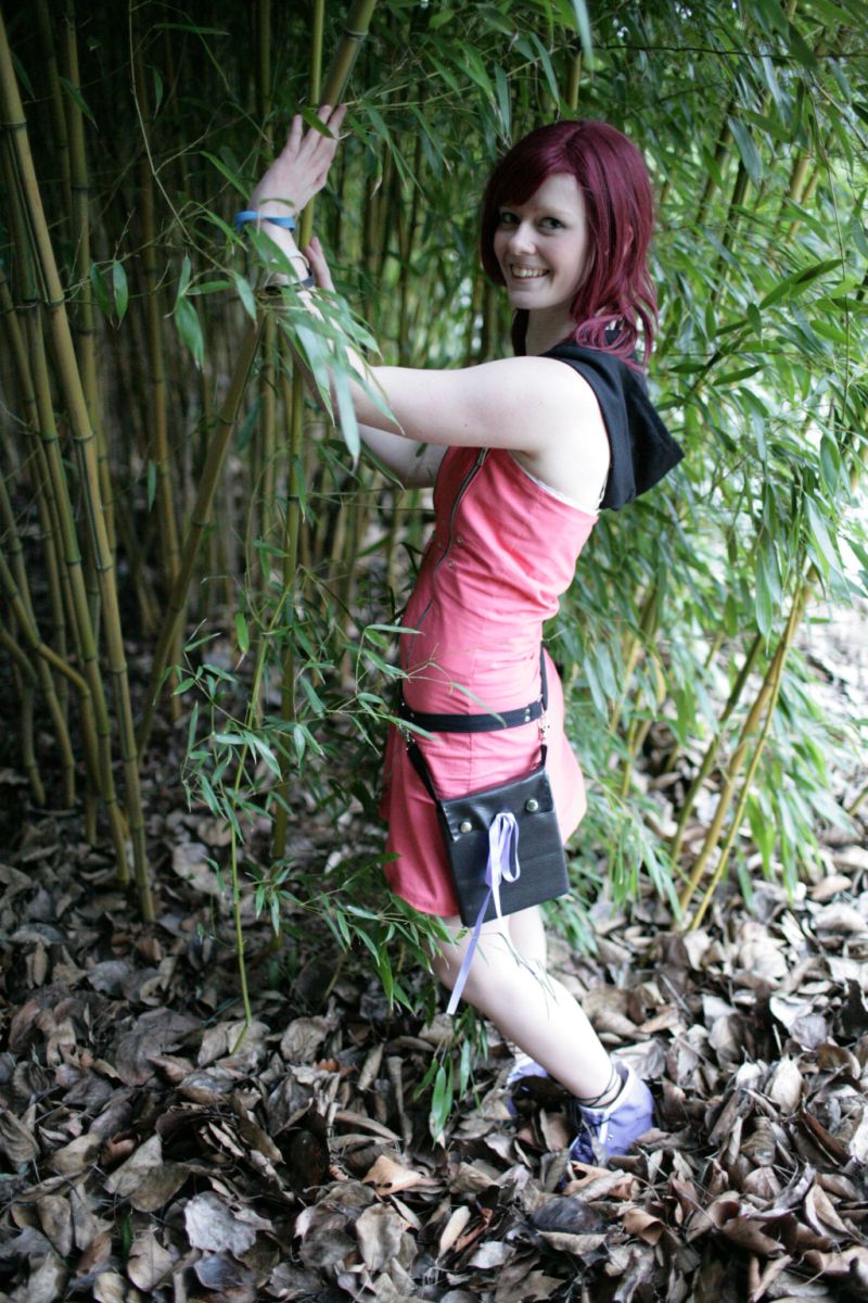 Kairi in the bamboo wood