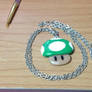 Mario 1up Mushroom Necklace: Now Available!