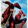 Daredevil and Spiderman