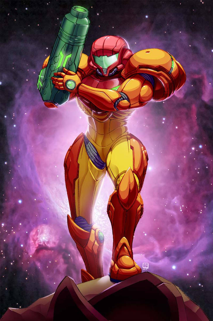 Simple Samus Samus by Omegasunburst by EComrad on DeviantArt