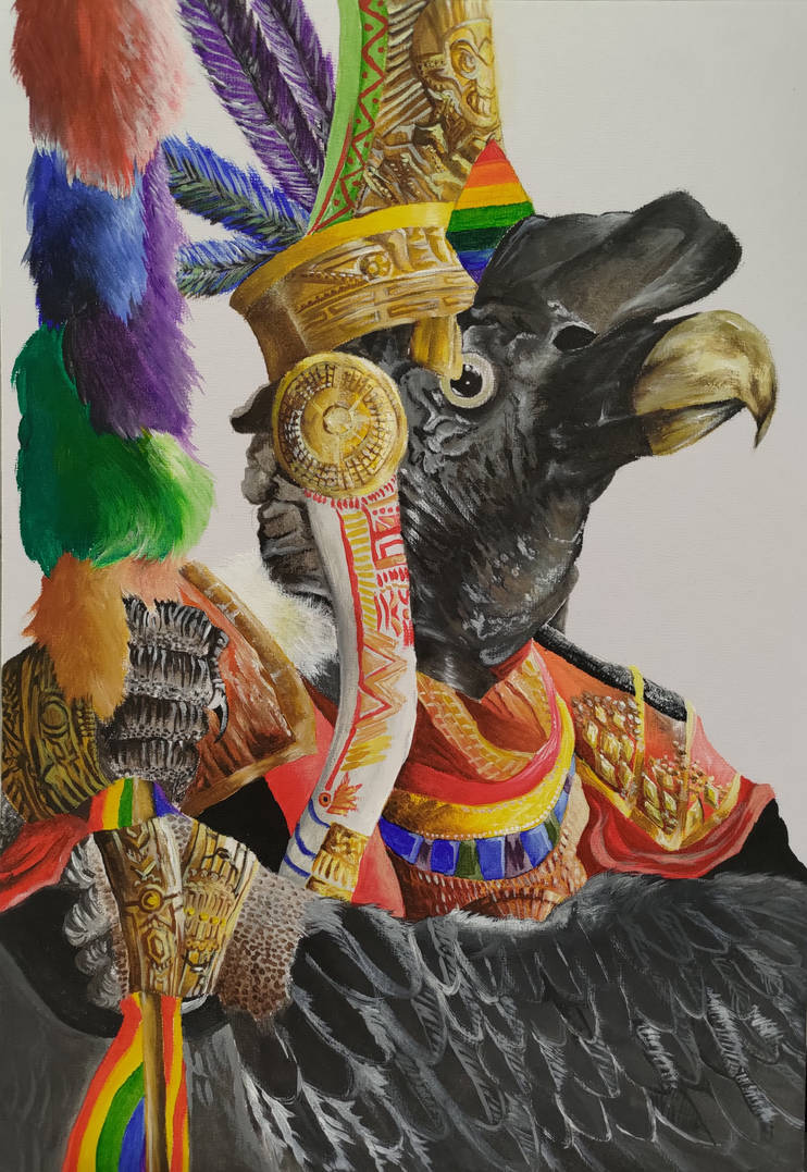 Andean condor Inca Warrior Rambda by sabrinapun on DeviantArt