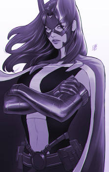 Huntress DC sketch