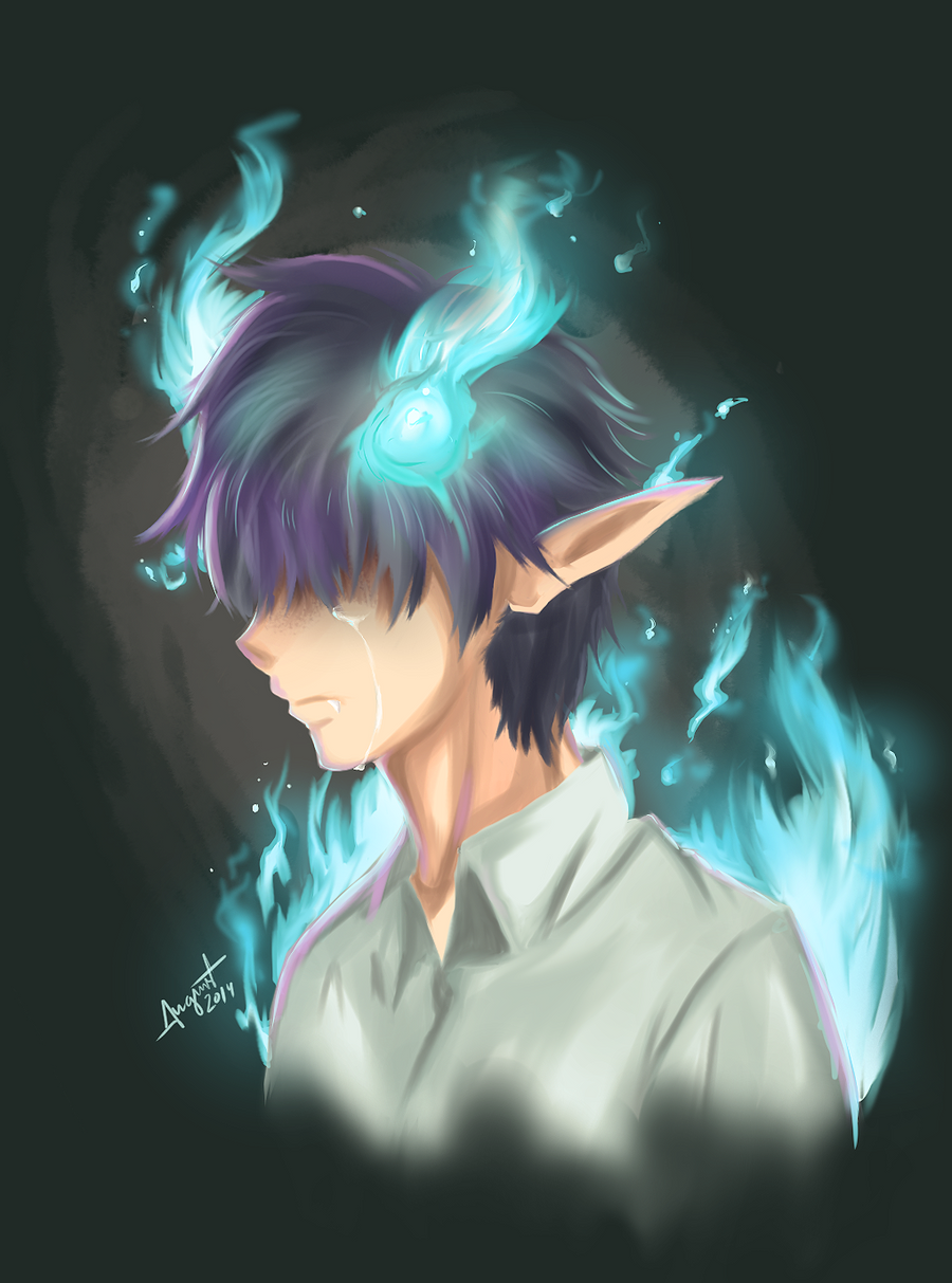 Okumura Rin Flames Blue Exorcist Fanart By Gutostrifeart On Deviantart Okumura Rin Flames Blue Exorcist Fanart By Gutostrifeart On Deviantart