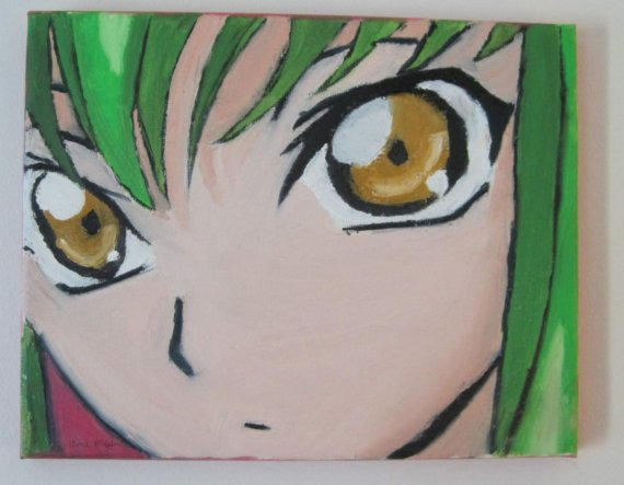 . anime oil painting by Kittychanann on DeviantArt