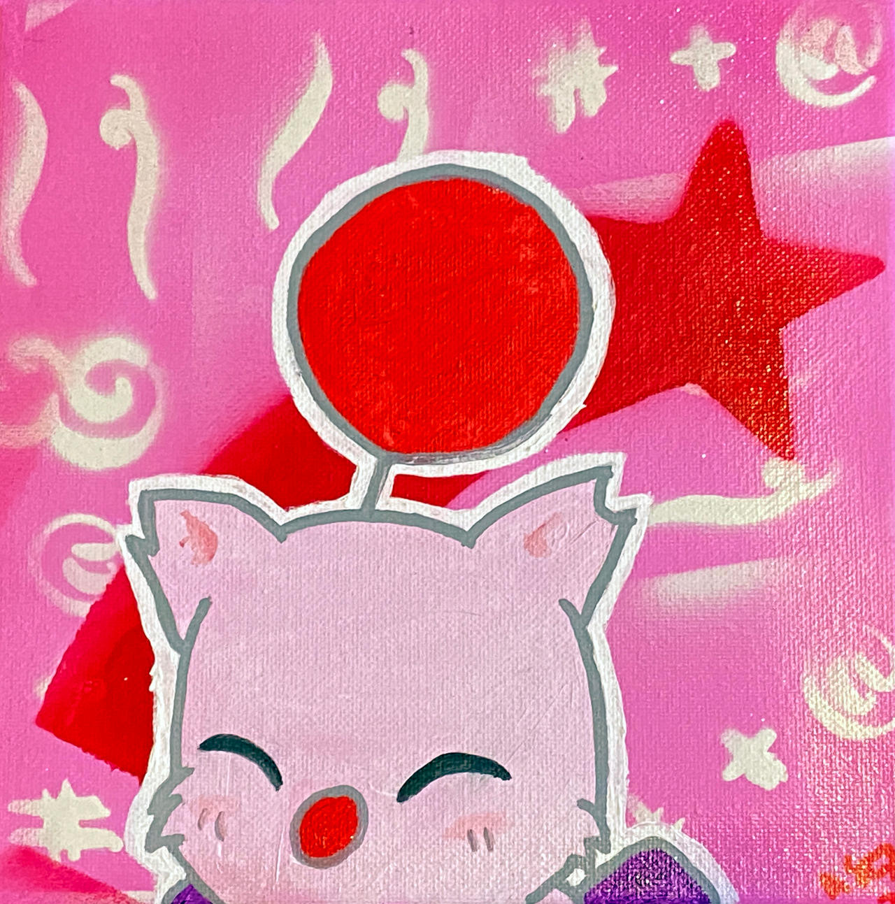 Moogle Talk Moogle by Kittychanann on DeviantArt