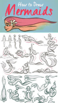 How to Draw Mermaids