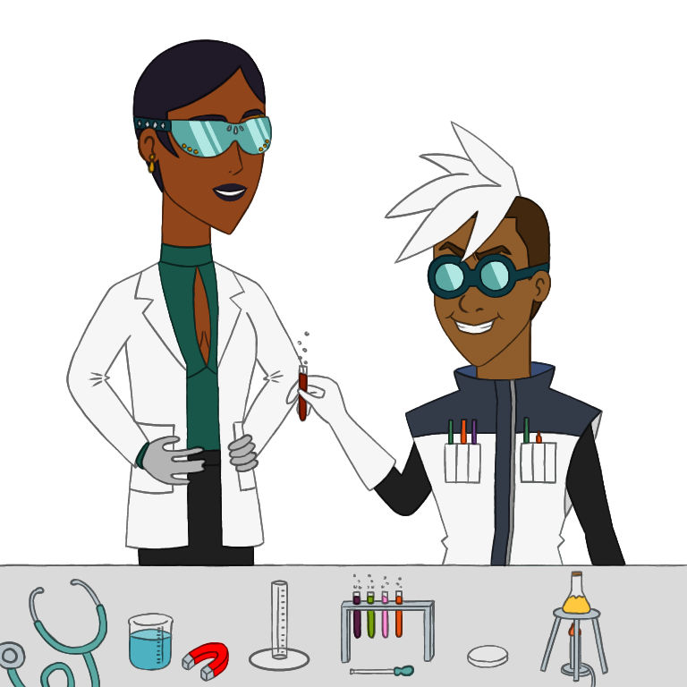 Doing Science Together by CosmiqueLaGeek on DeviantArt