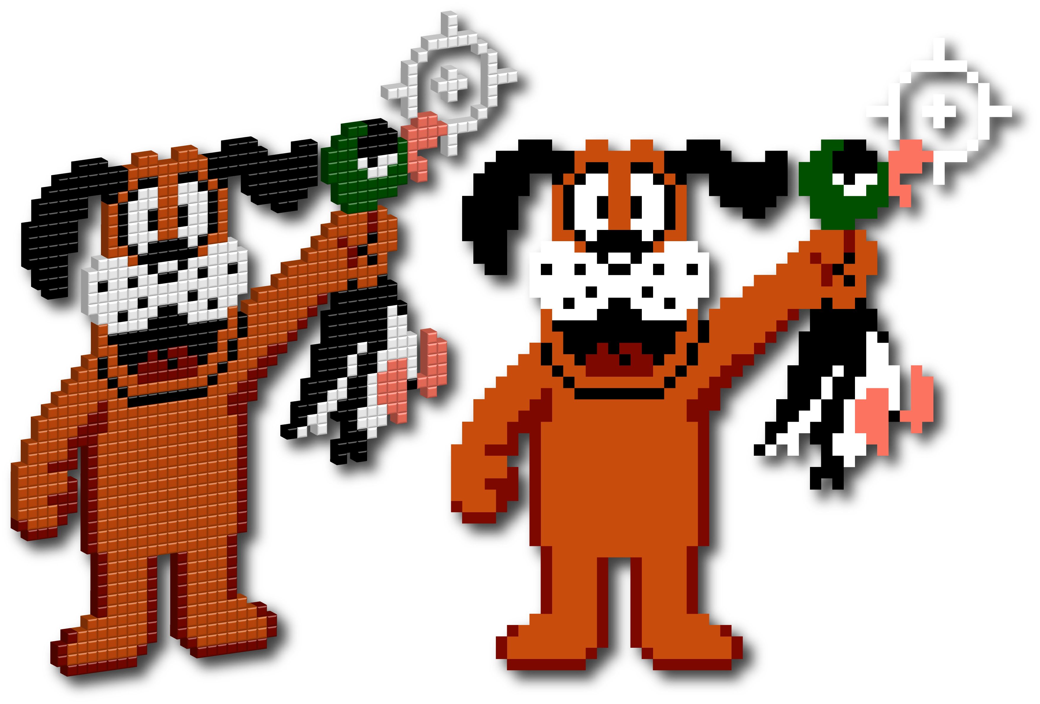 Duck Hunt - Vector Remake by DevilFeeL on DeviantArt