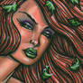 Poison Ivy sketch card