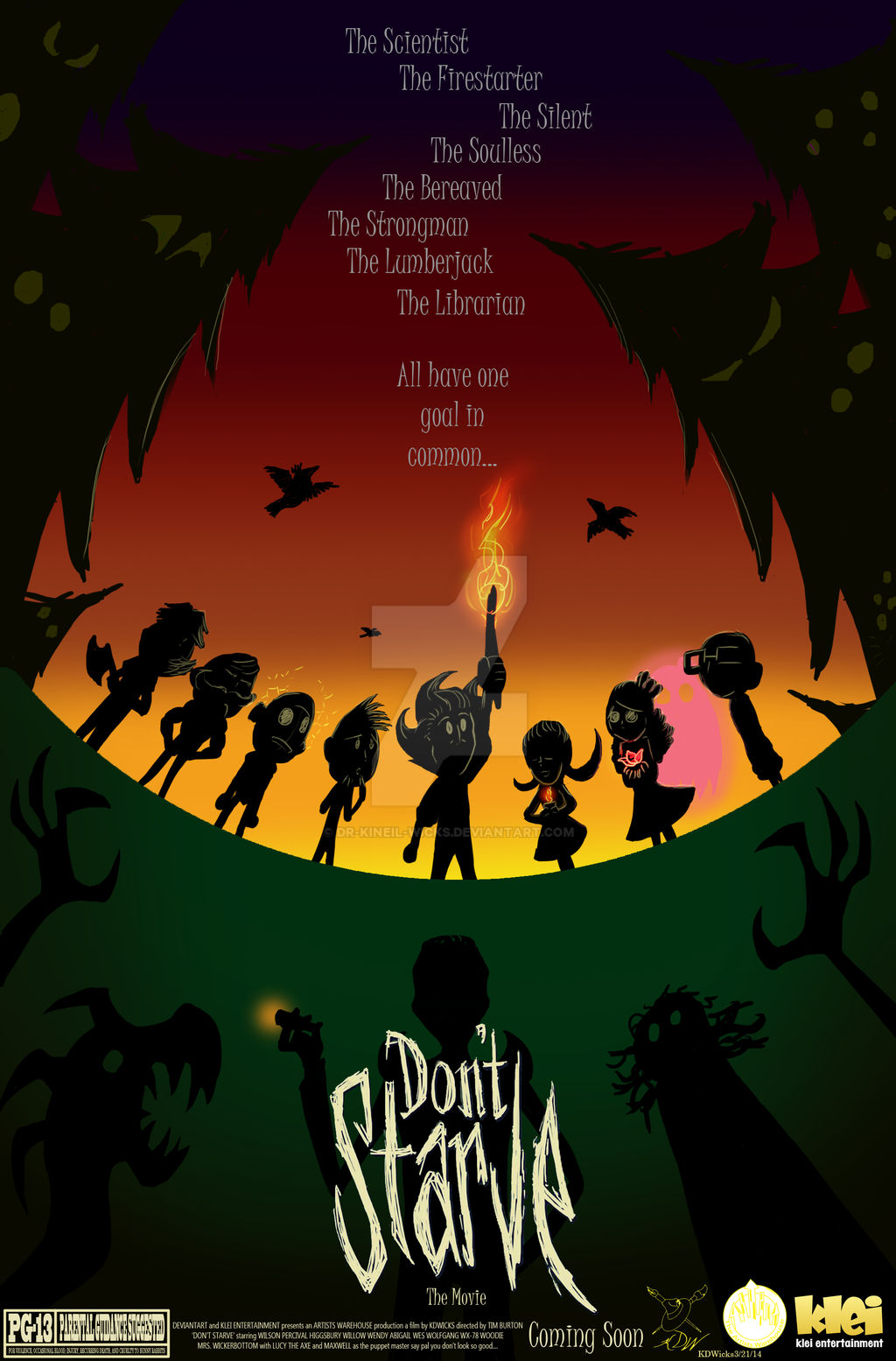 Don't Starve Movie Poster