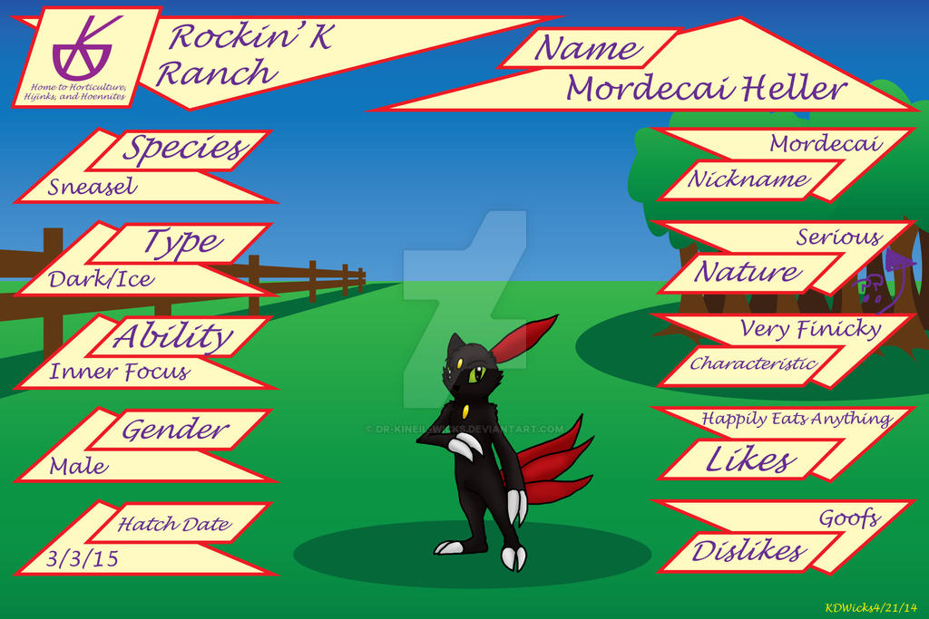 PKMNNation--Mordecai Reference by Dr-Kineil-Wicks on DeviantArt