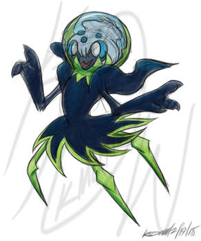PKMN--Dewpider Darkrai