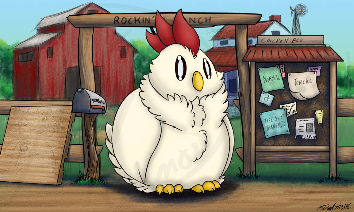 PKMNR--Rockin K--Chicken Boo Reference by Dr-Kineil-Wicks on DeviantArt