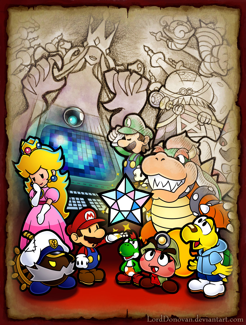 I really like Paper Mario 2