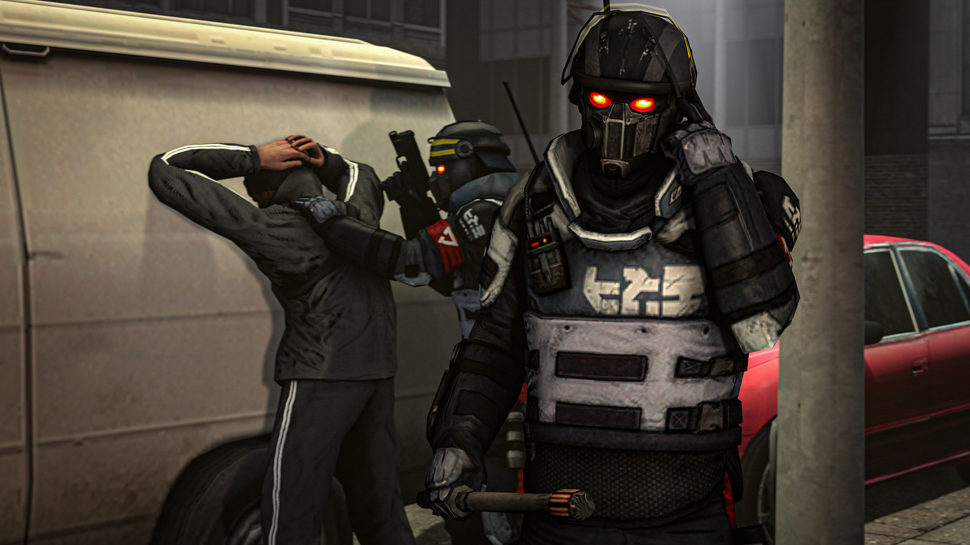 Helghast police