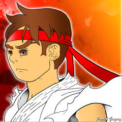 Ryu Sketch (Colored)