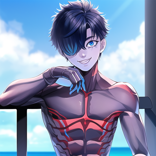 Muscular boy by NovelAi-AnimeArt on DeviantArt