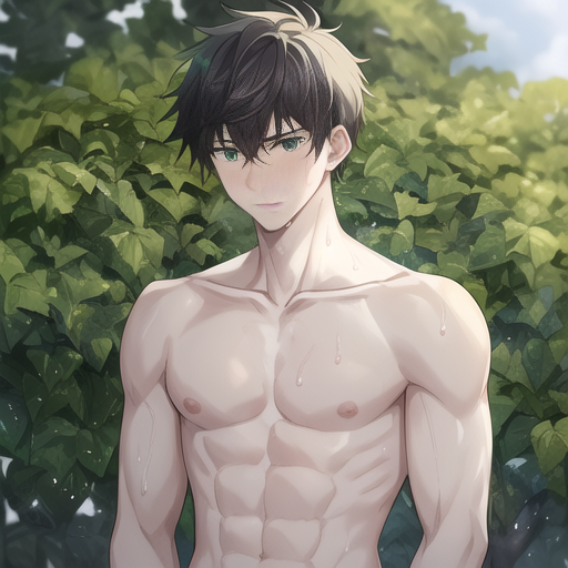 Muscular boy by NovelAi-AnimeArt on DeviantArt