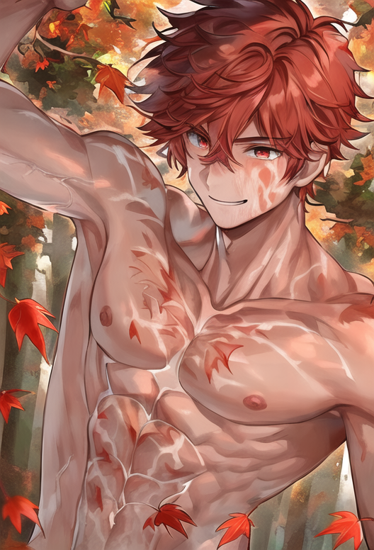 Muscular boy by NovelAi-AnimeArt on DeviantArt