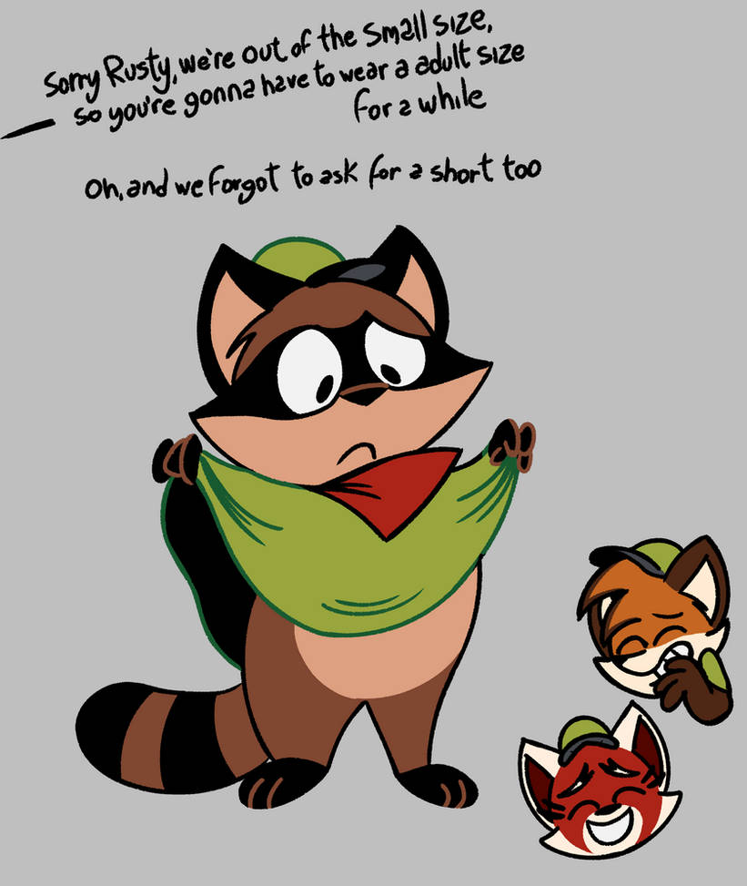 Boyscout Rusty by SquirrelChip on DeviantArt